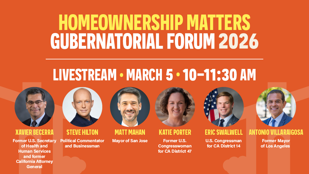 Homeownership Matters - Gubernatorial Forum 2026
